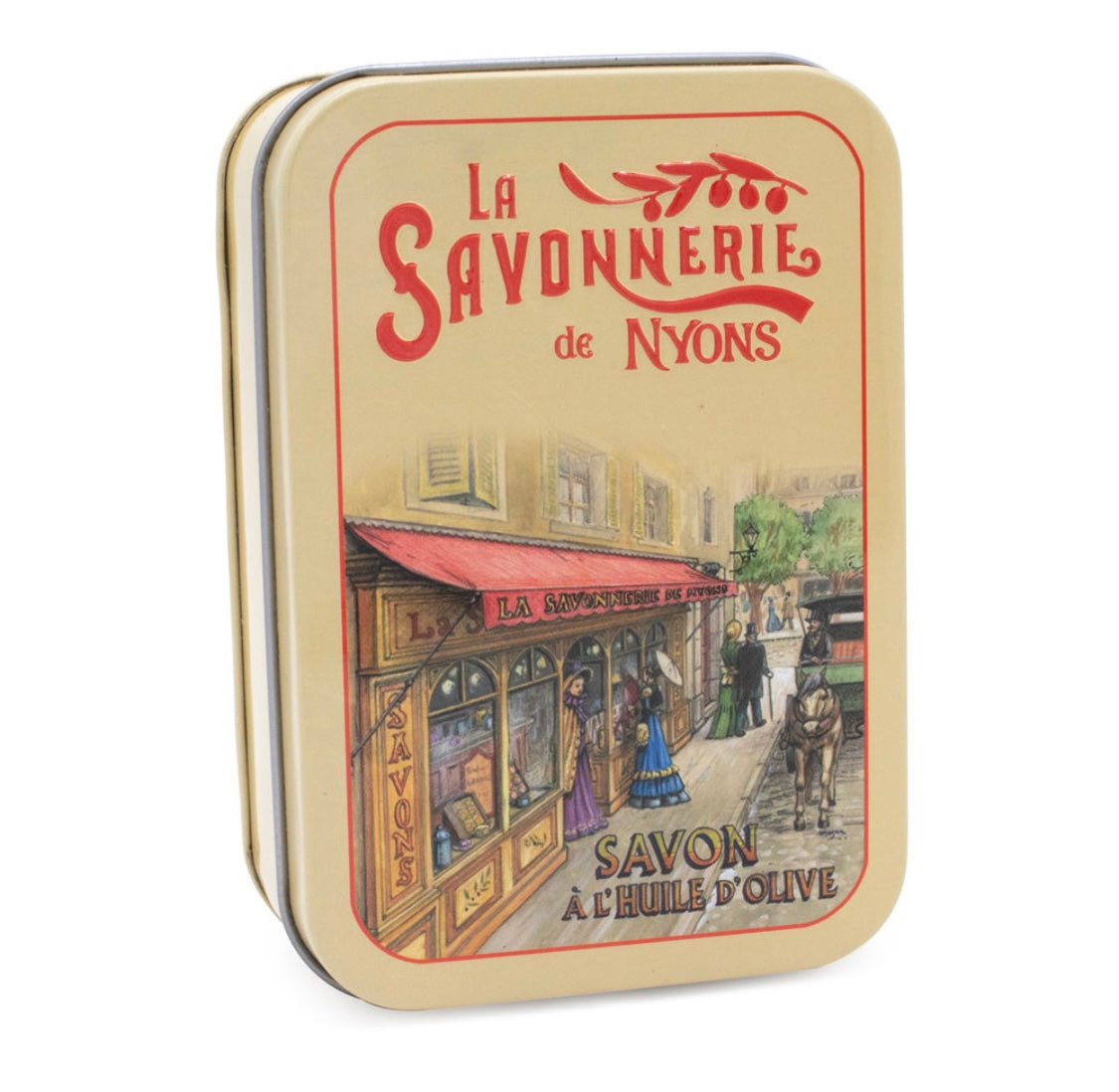 Savon Parfumé Lavande Boite Métal La Boutique 200gr