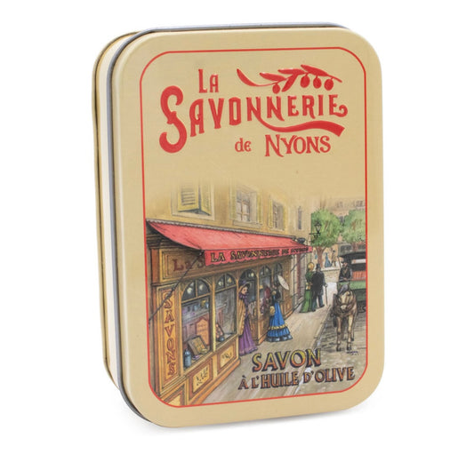 Savon Parfumé Fleur De Coton Boite Métal La Boutique 200gr
