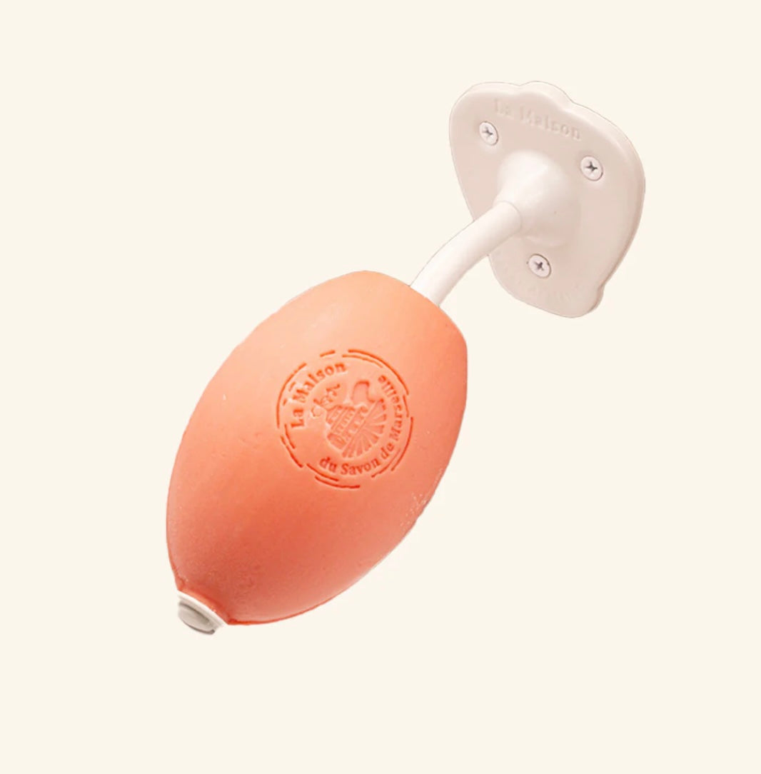 Porte Savon Mural Laqué Blanc