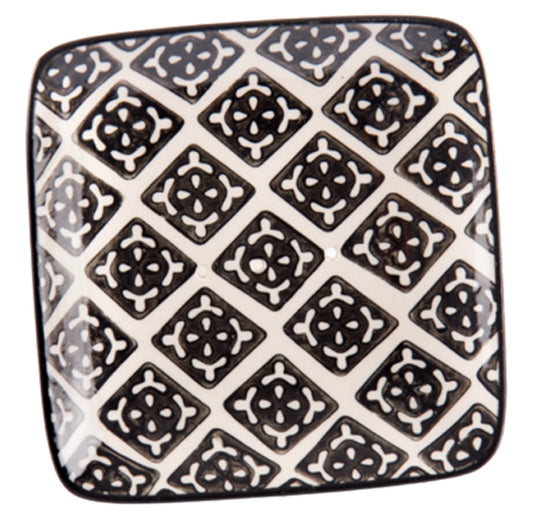 Porte Savon Carré Noir