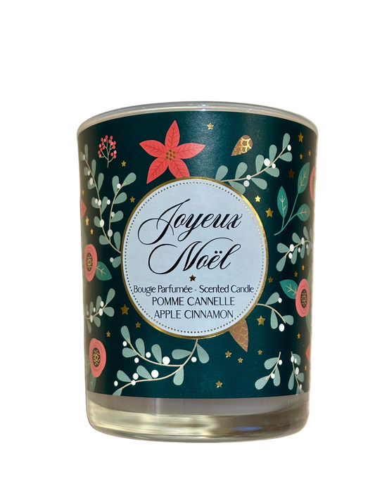 Bougie Parfumée 180gr Pomme Cannelle