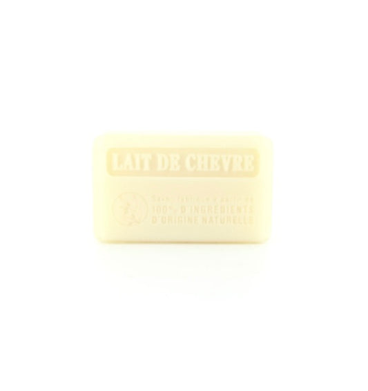 Savon Beurre De Karité Bio 125gr 5% Lait De Chèvre - 100% Nature Sans Parfum