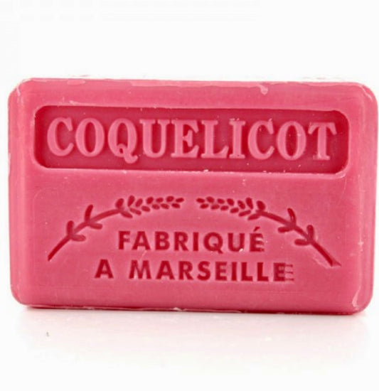 Savon Beurre De Karite Bio 125gr Coquelicot