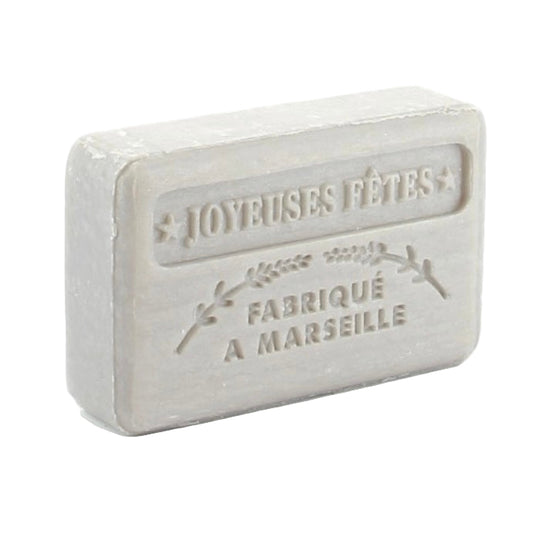 Savon Beurre De Karité Bio 125gr Joyeuses Fêtes Argent