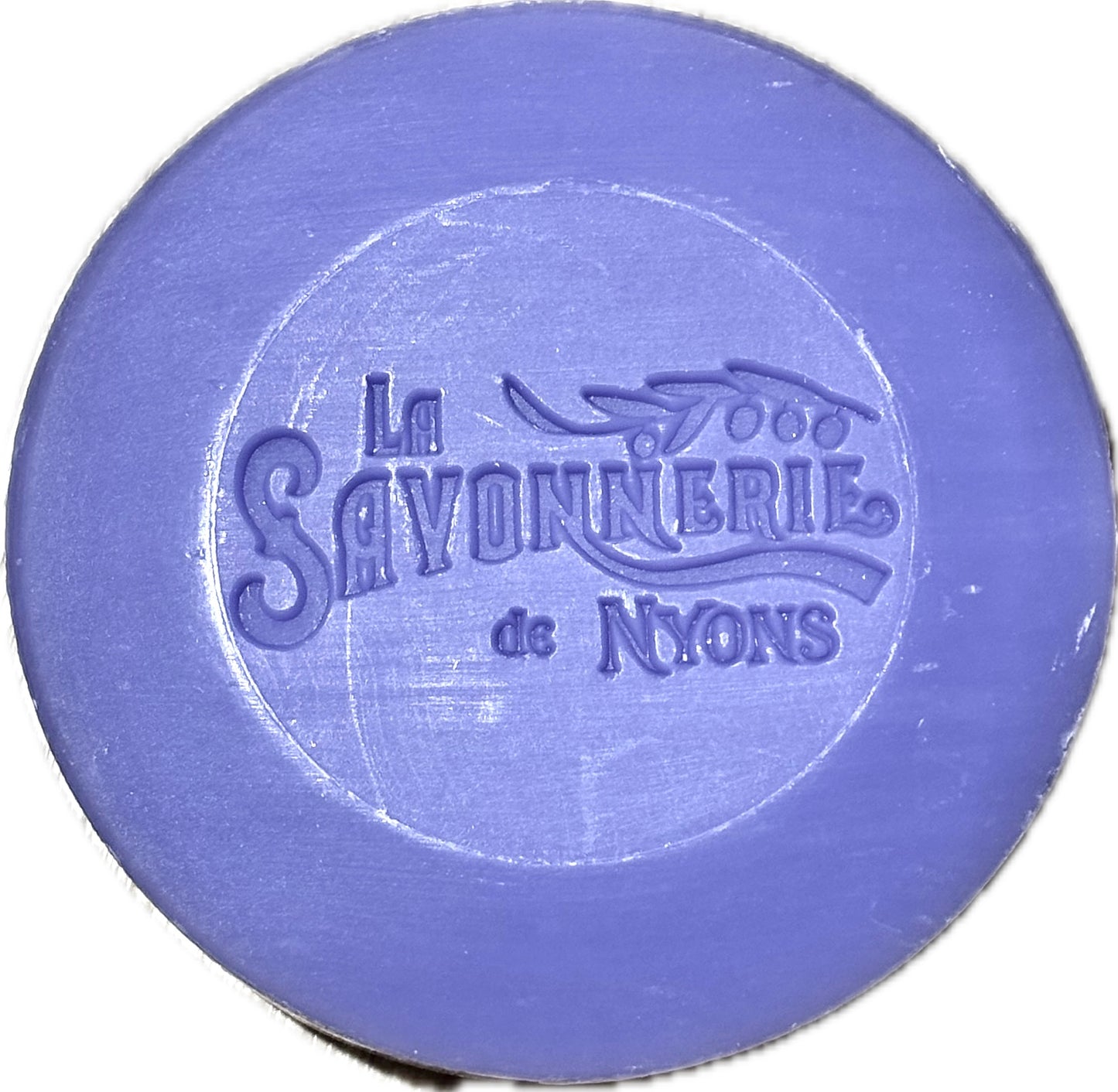Round Scented Soap Lavender Almond Box 50gr