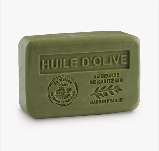 Savon Solide Parfumé à L’Huile D’Olive Et Au Beurre De Karité Bio 250gr Filmé