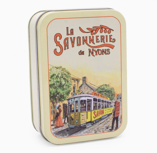 Savon Parfumé Lavande Boite Métal Tramway 200gr