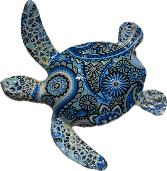 Magnet Tortue Liberty Bleu