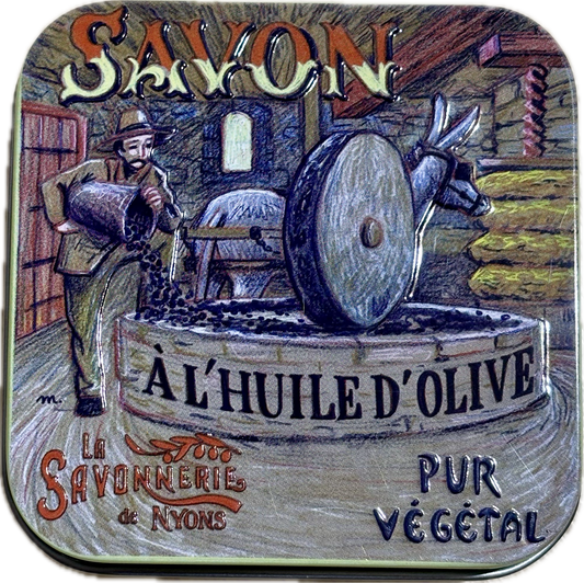 Savon Parfumé Lavande Boite Métal Le Moulin 100gr