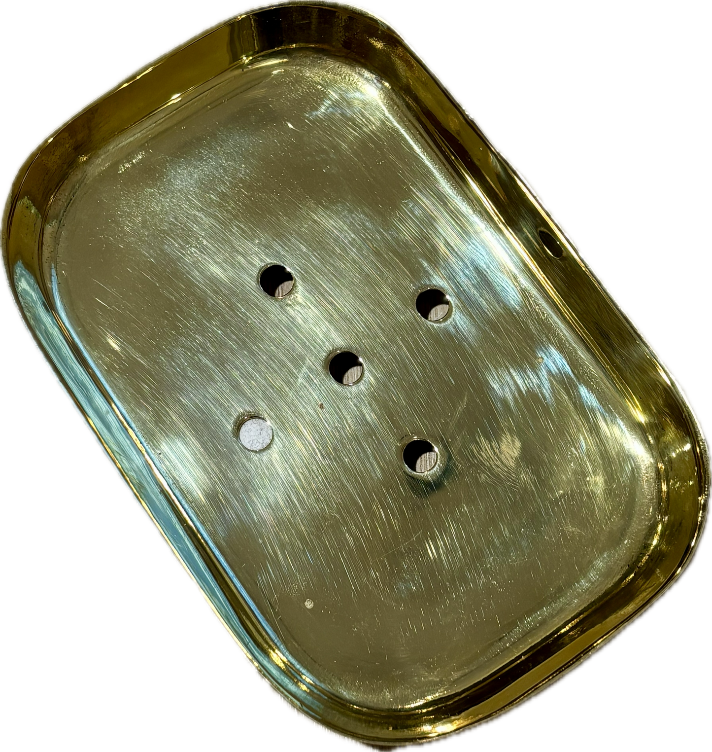 Porte Savon Rectangle PM Laiton