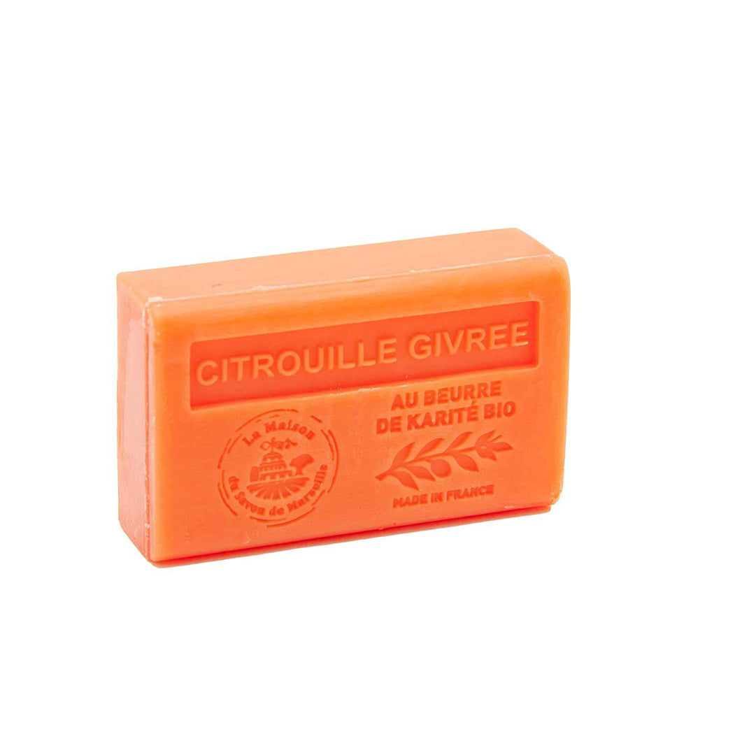 Savon Beurre De Karité Bio 125gr Citrouille Givrée