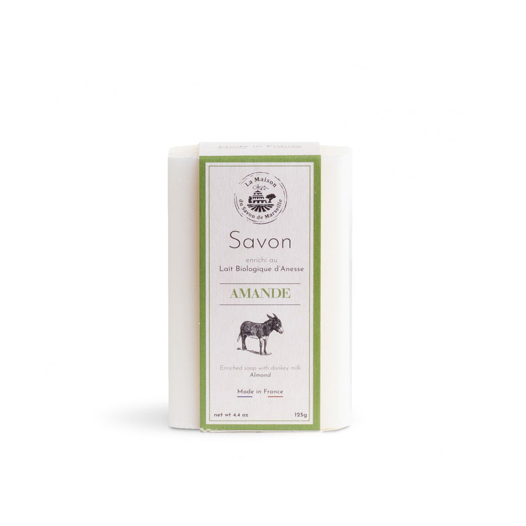 Savon Au Lait D'ânesse Bio 125gr Amande Douce