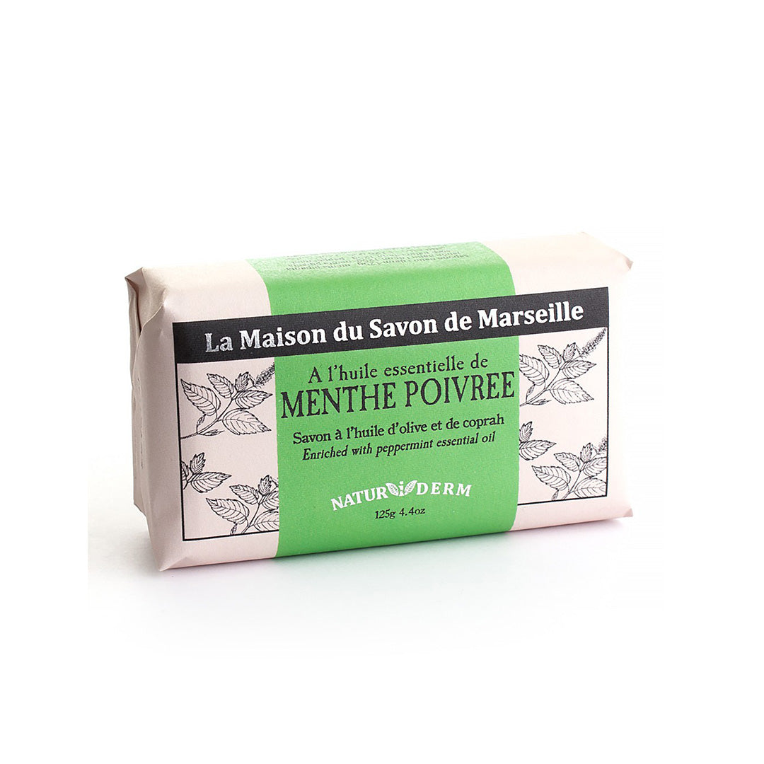 Savon Naturiderm 125gr Menthe Poivrée