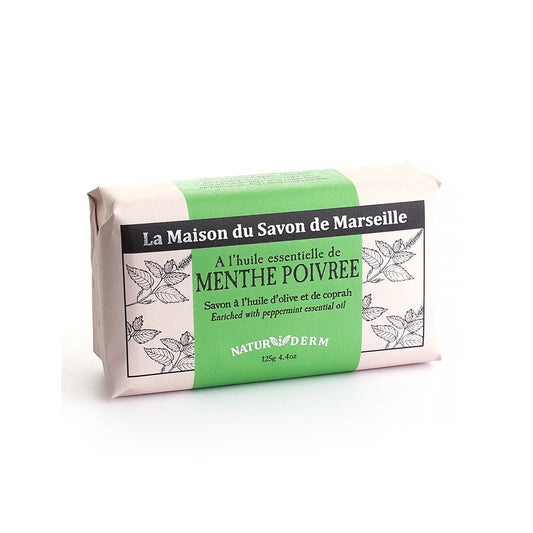 Savon Naturiderm 125gr Menthe Poivrée