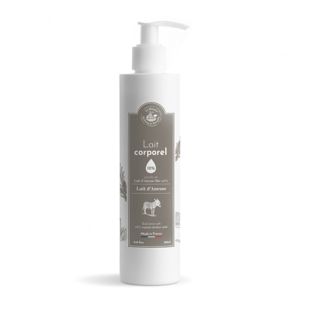 Lait Corporel 250ml Lait D'ânesse Bio 10%
