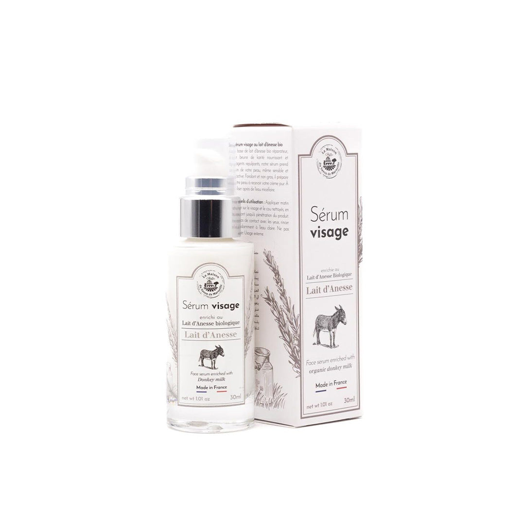 Sérum Visage Hydratant 30ml Lait D'ânesse Bio