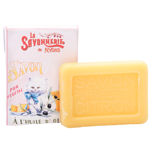 Savon Parfumé Citron Boite Chat Persan 25gr