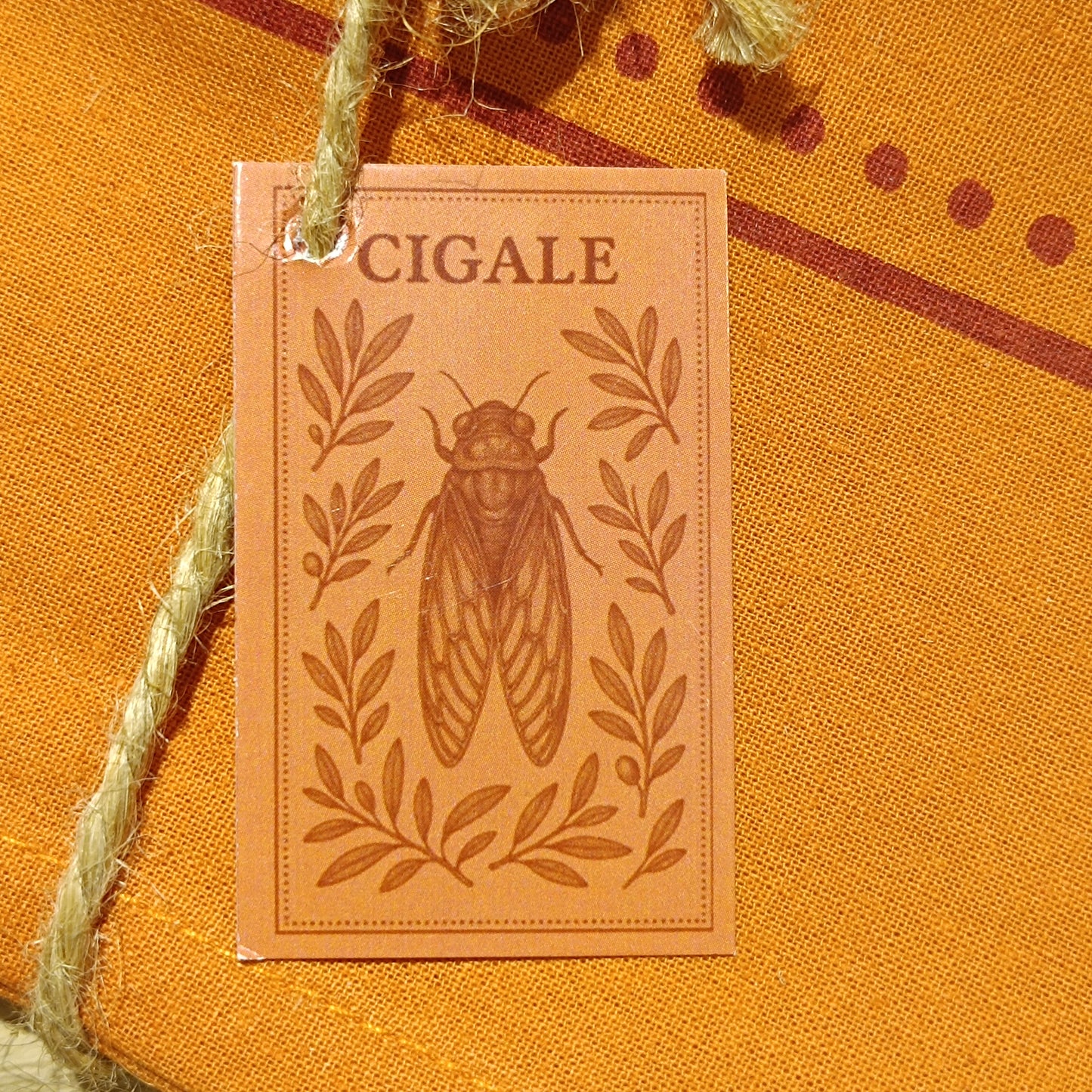 Torchon Coton Cigale 50*70