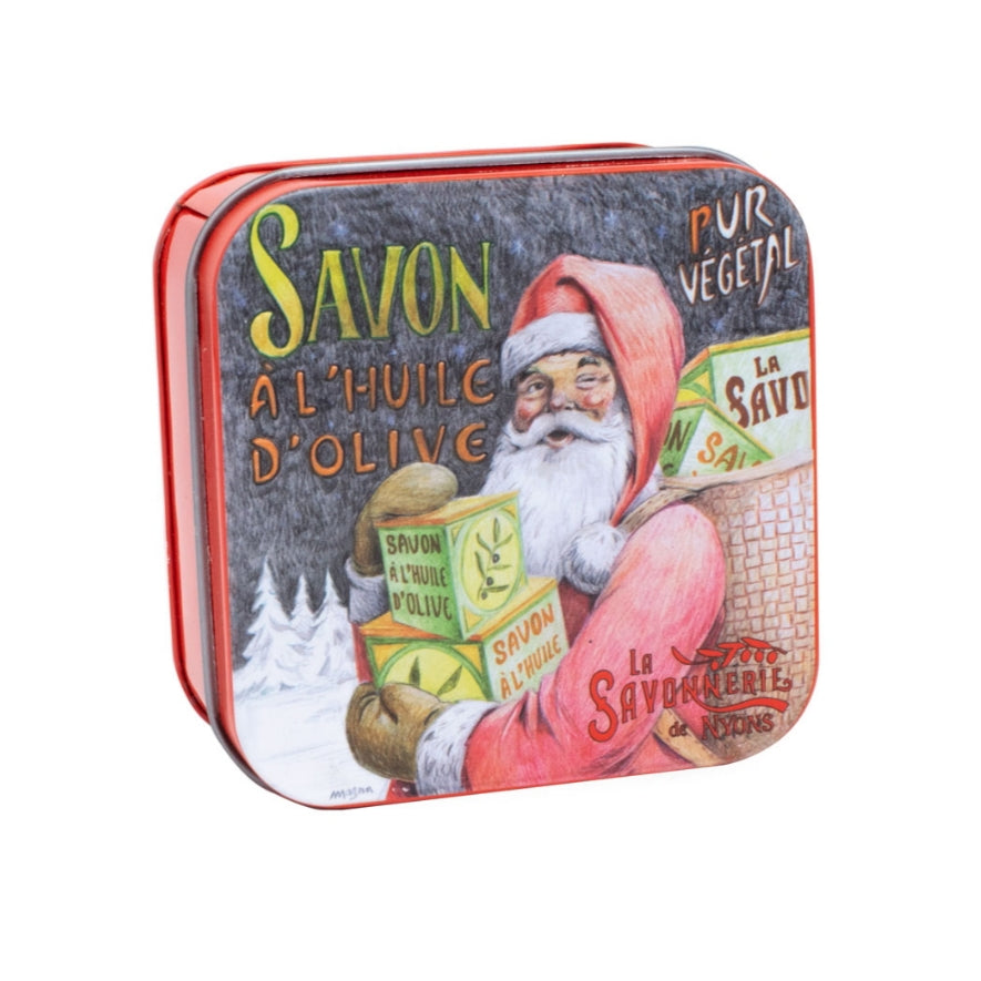 Cinnamon-Orange Scented Soap - 100g Metal Tin