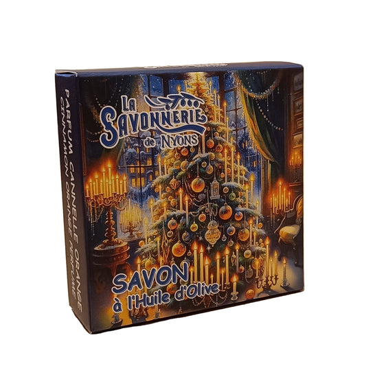 Savon Rond Parfumé Orange - Cannelle Le Sapin 100gr