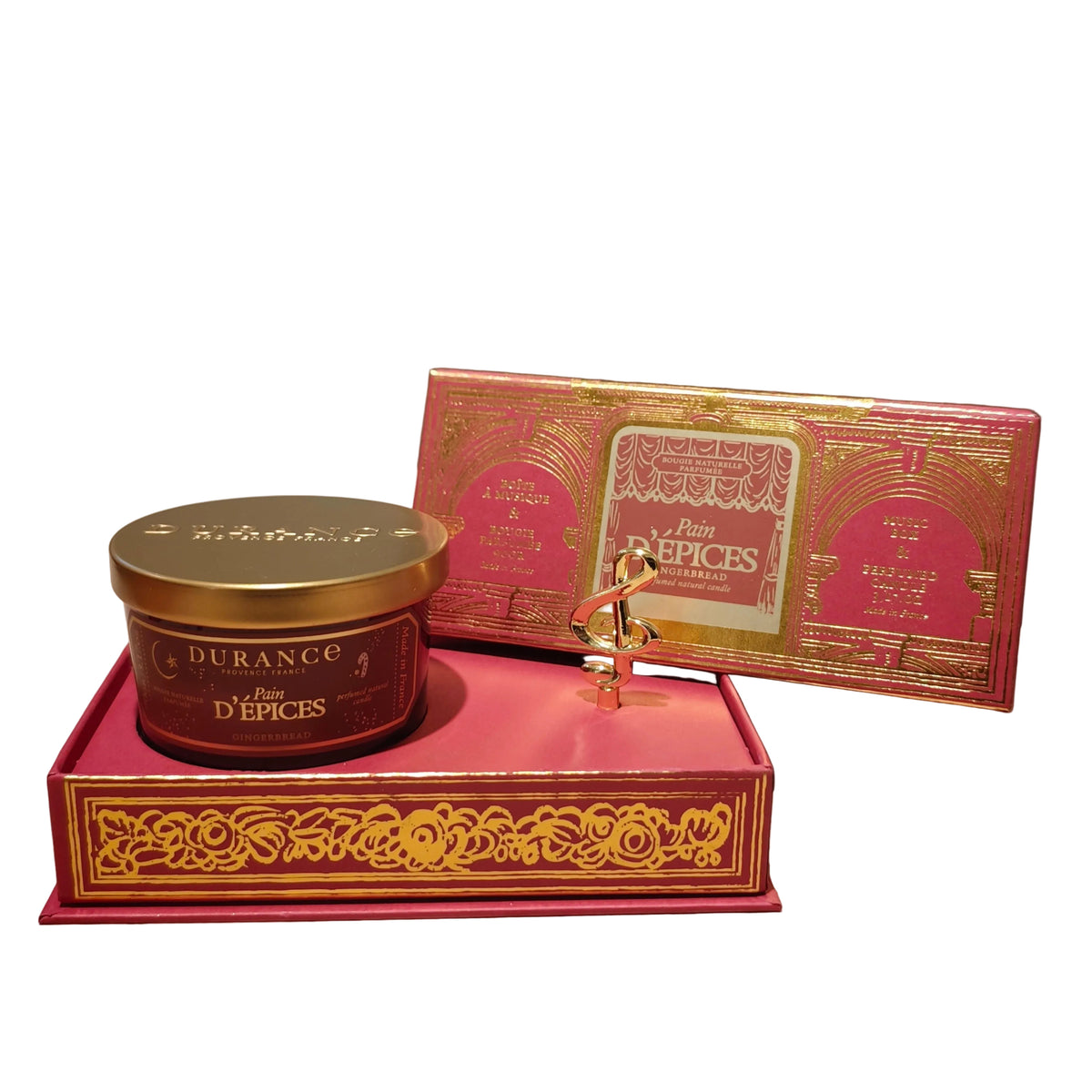 Coffret Boîte A Musique "Pain D'Epices" Bougie 90gr