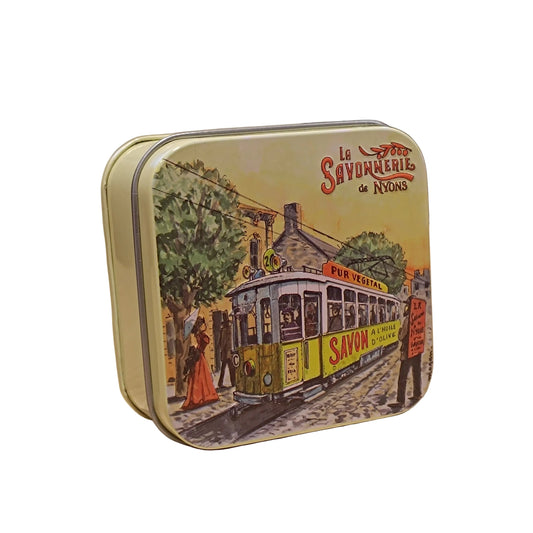 Savon Parfumé Fleur De Coton Boite Métal Le Tramway 100gr