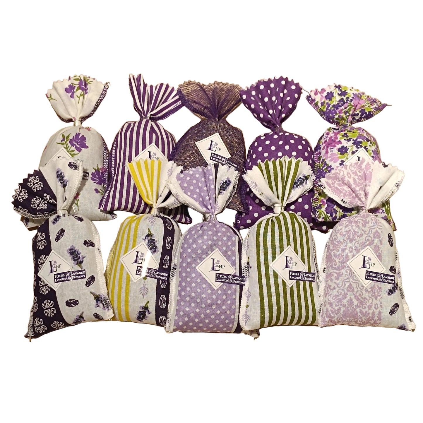 Lavender &amp; Lavandin Fabric Sachet 18gr