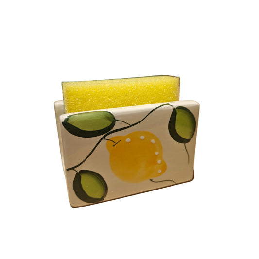 Porte Eponge Citron