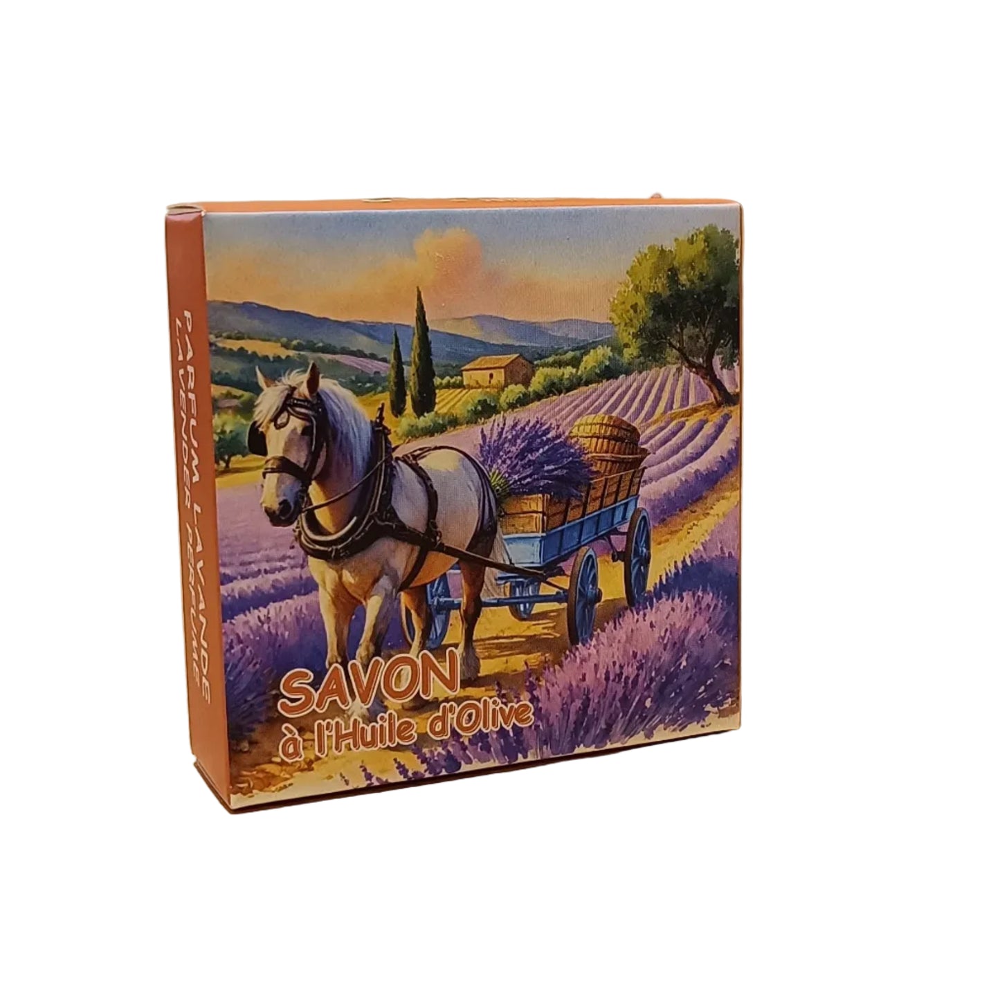Savon Rond Parfumé Lavande Le Cheval Boite 100gr