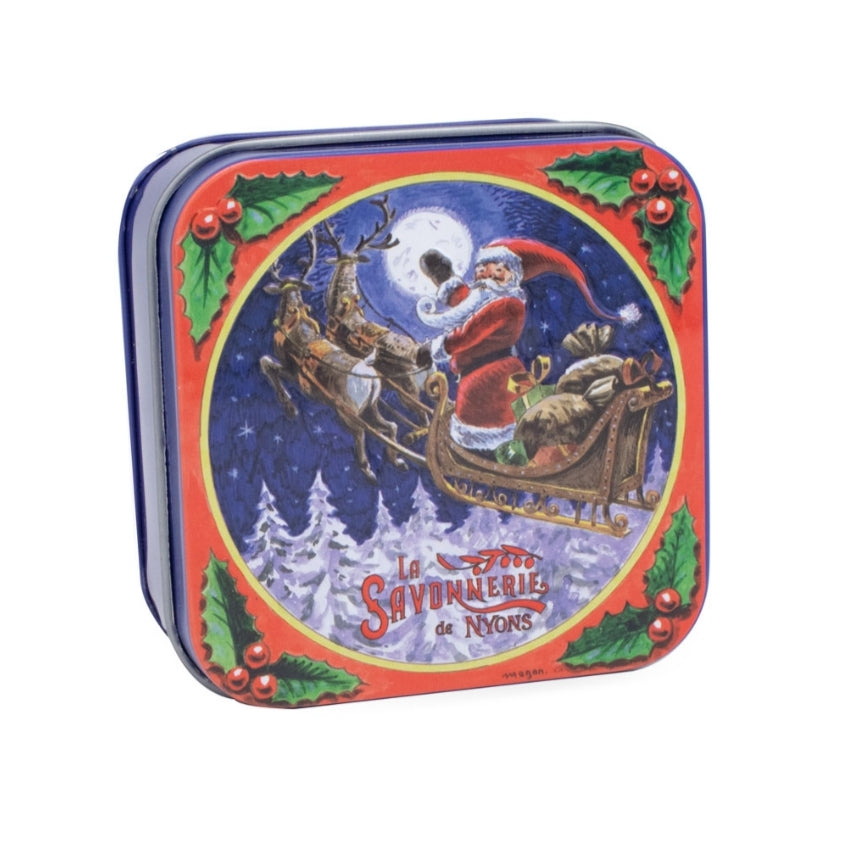 Cinnamon-Orange Scented Soap - 100g Metal Tin