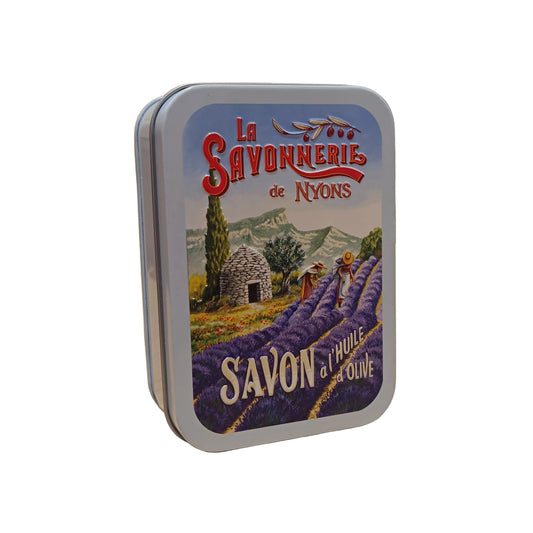Savon Parfumé Fleur De Coton Boite Métal La Borie 200gr