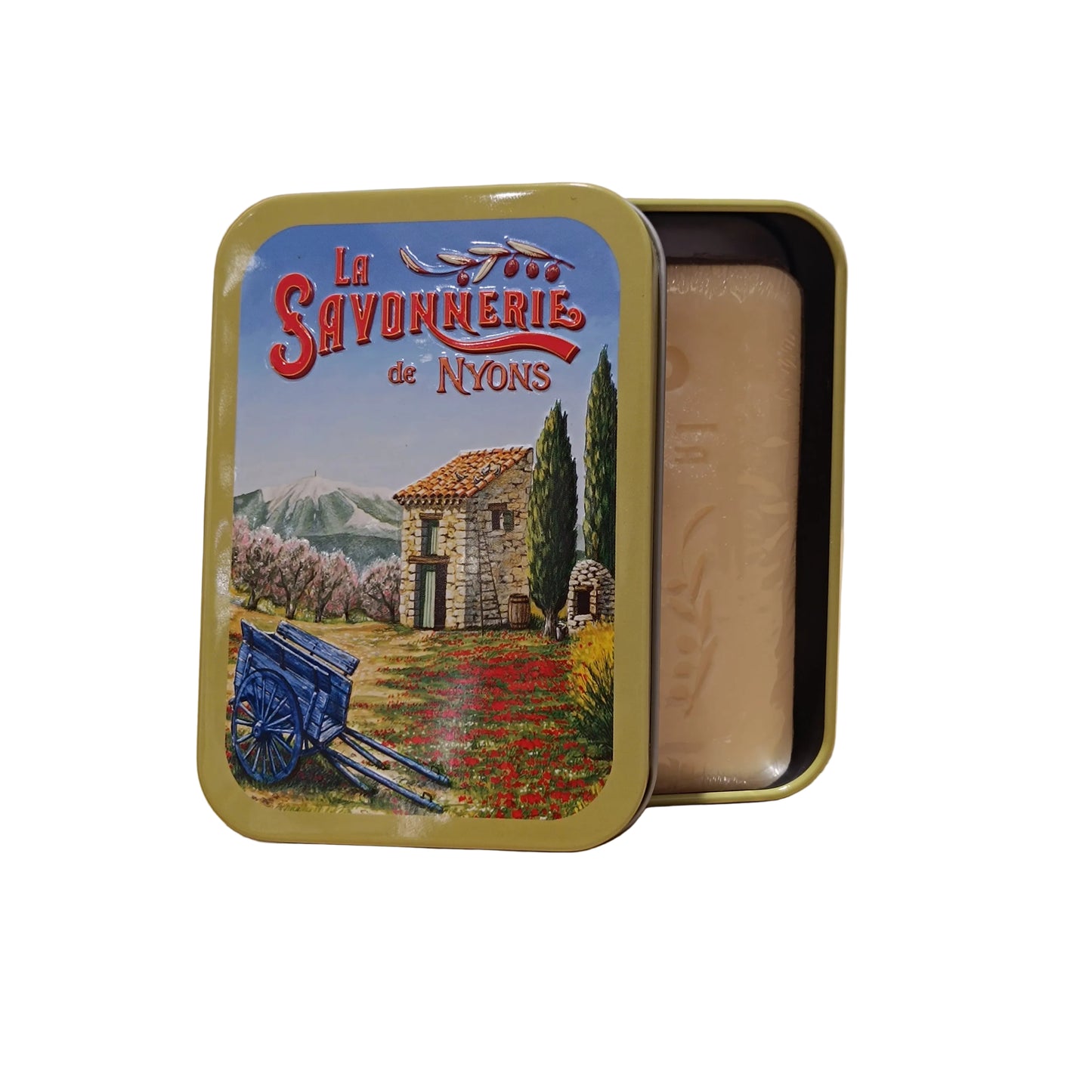 Savon Parfumé Lavande Boite Métal Le Cabanon 200gr