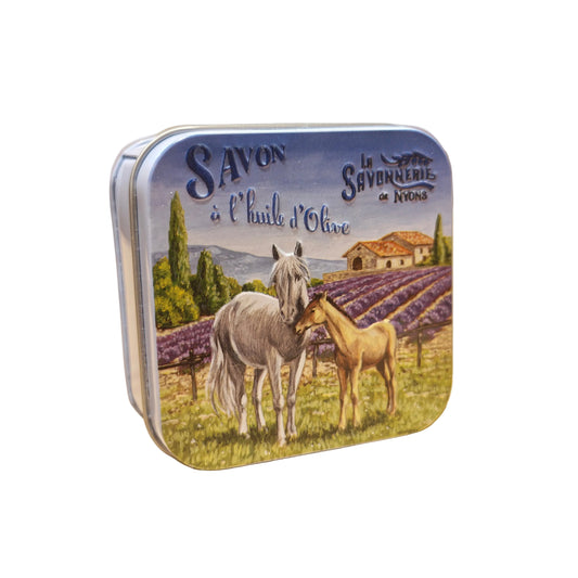 Savon Parfumé Verveine Boite Métal Le Cheval 100gr