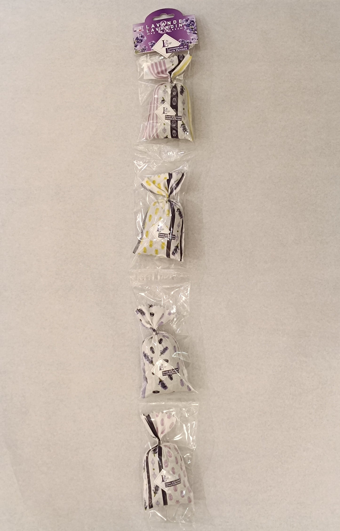 Chapelet 4 Sachets Lavande & Lavandin 18gr cigales
