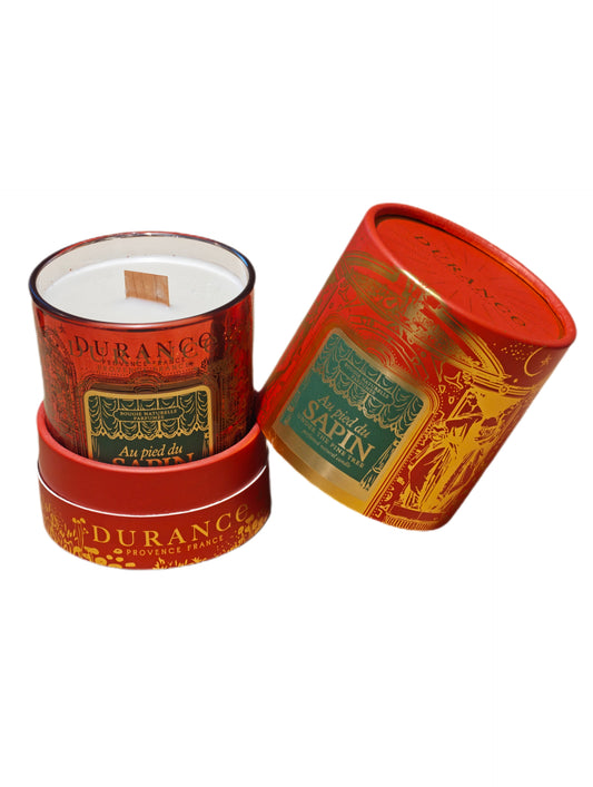 Bougie Parfumée 300gr "Au Pied Du Sapin"