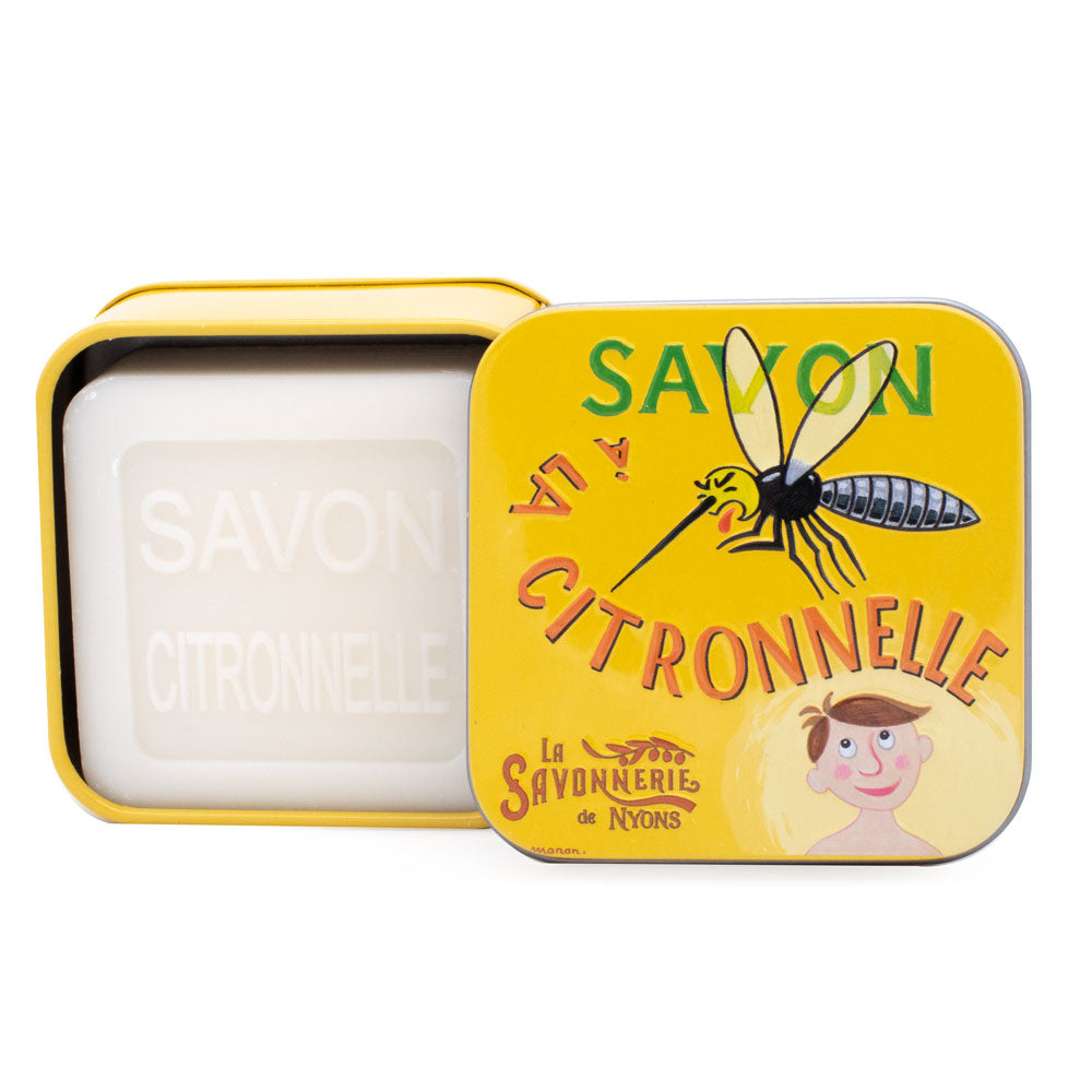 Savon Citronnelle Boîte Métal 100gr